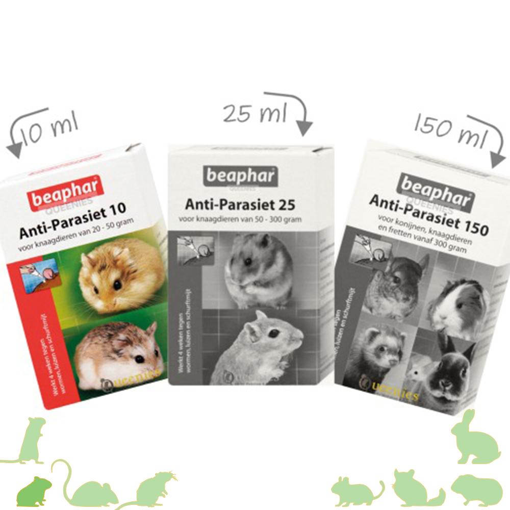 Anti parasiet voor Dwerghamster en Chinese dwerghamster