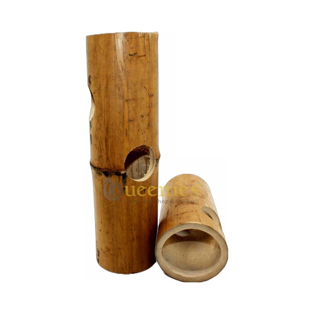 Bamboe tunnels voor Ratten