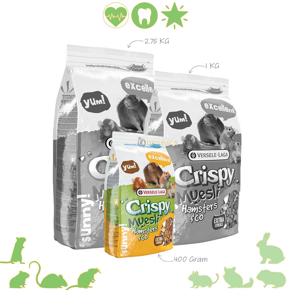 Crisply Muesli Hamsters & co 400 g van Versele-Laga