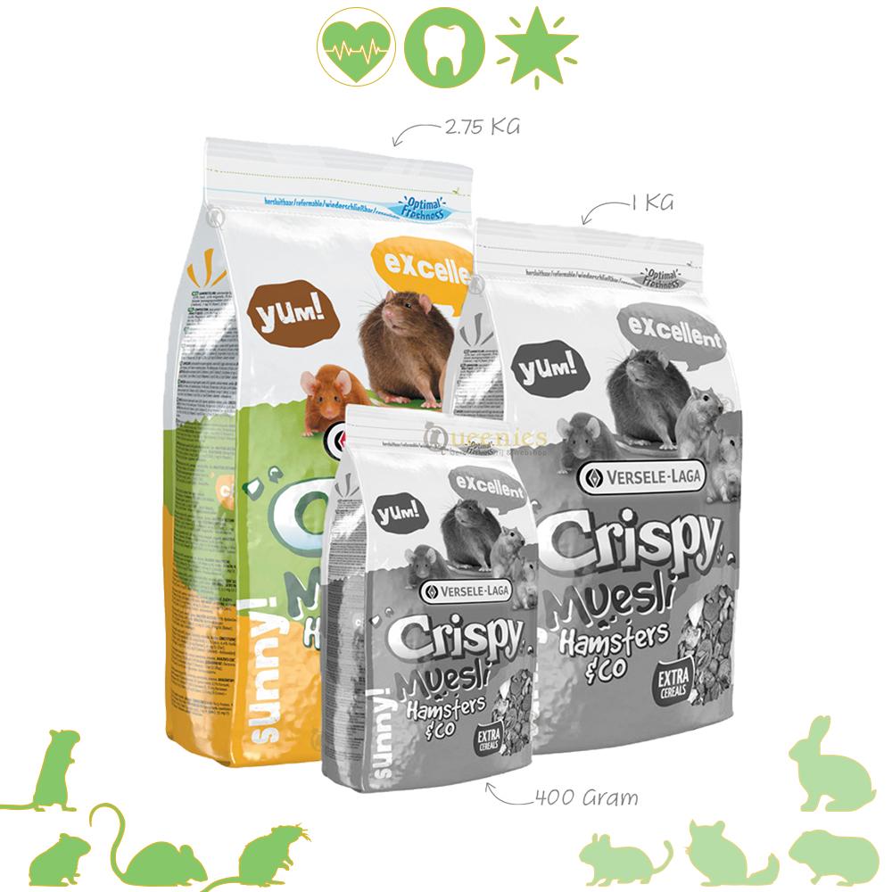 Crispy Muesli Hamsters & co 2.75 kg