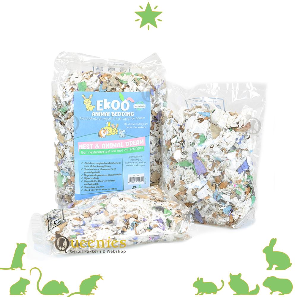 Exotic kokosvezel natuurlijke bodembedekker