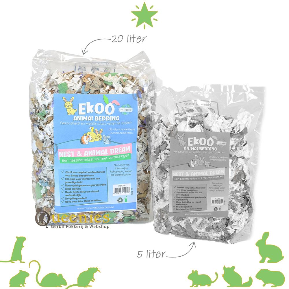 Exotic kokosvezel met verrassingen 20 liter