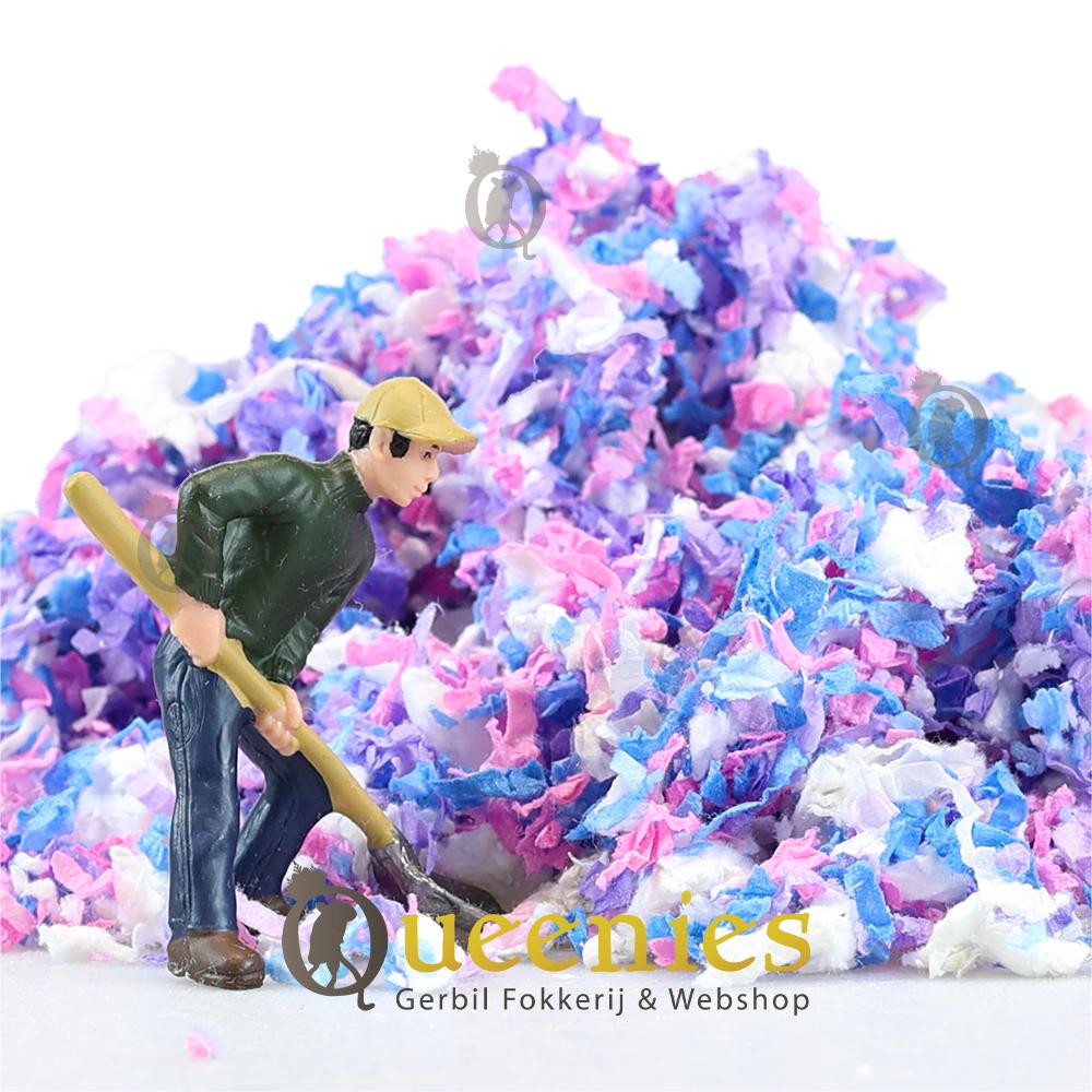 Zachte bodembedekking of nestmateriaal