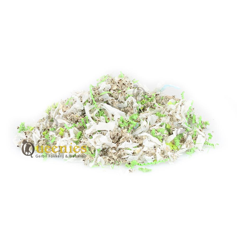 Crinkle Nestmateriaal in Groene Sizzle kleur