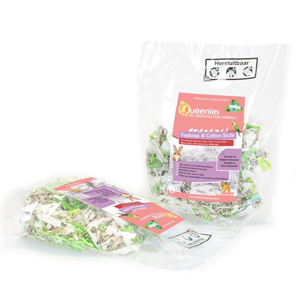 absorberend, als speels, als warm en comfortabel nestmaterialen voor Knaagdieren