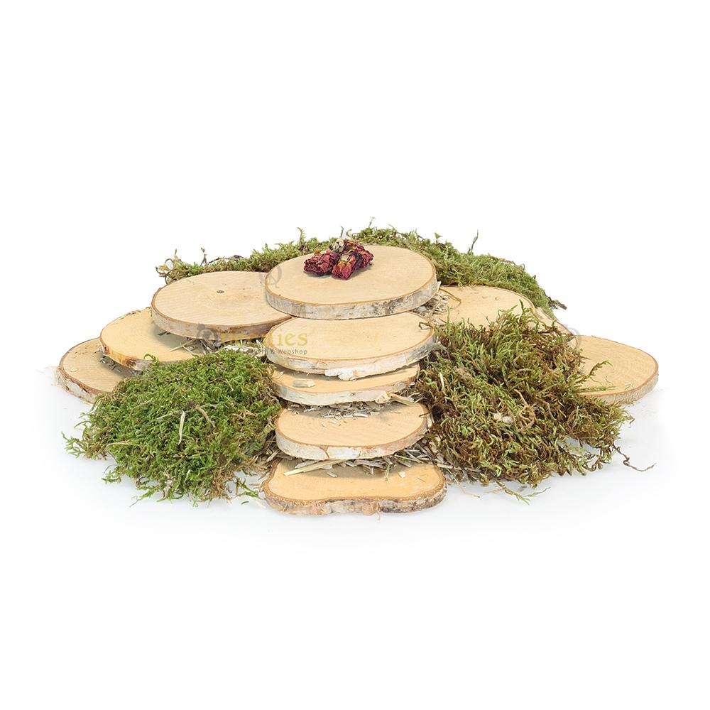 Berkenschijf groot voor Konijnen DIY projecten