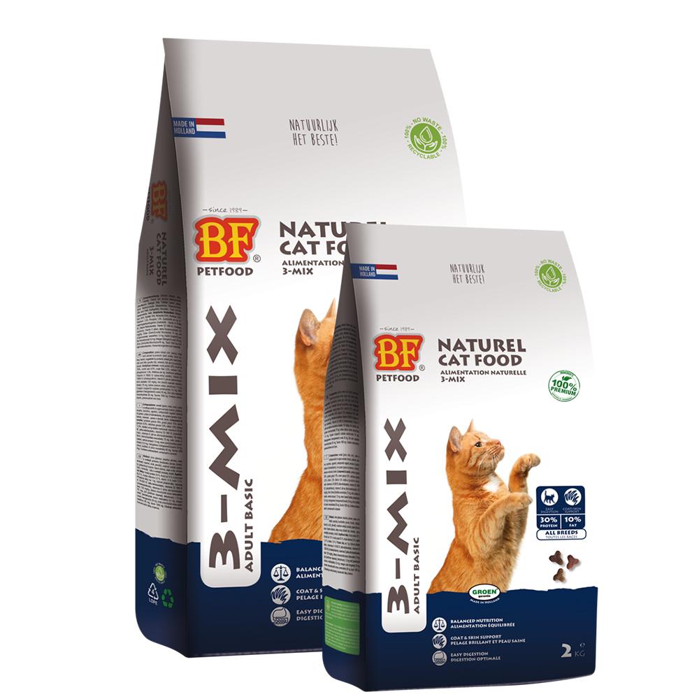 BF Kattenbrokken Kat 3-Mix – kattenvoer met kip, rund en zalm