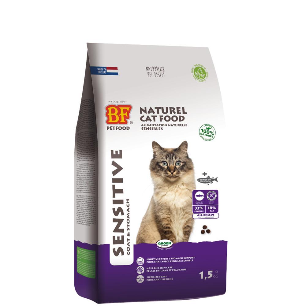 Graanvrije kattenbrokken voor gevoelige en allergische katten