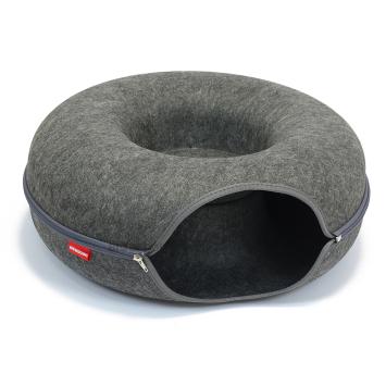 Bovenaanzicht kattenmand Donut van BioBedding