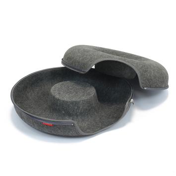 Eenvoudige op te bergen kattenmand van BioBedding