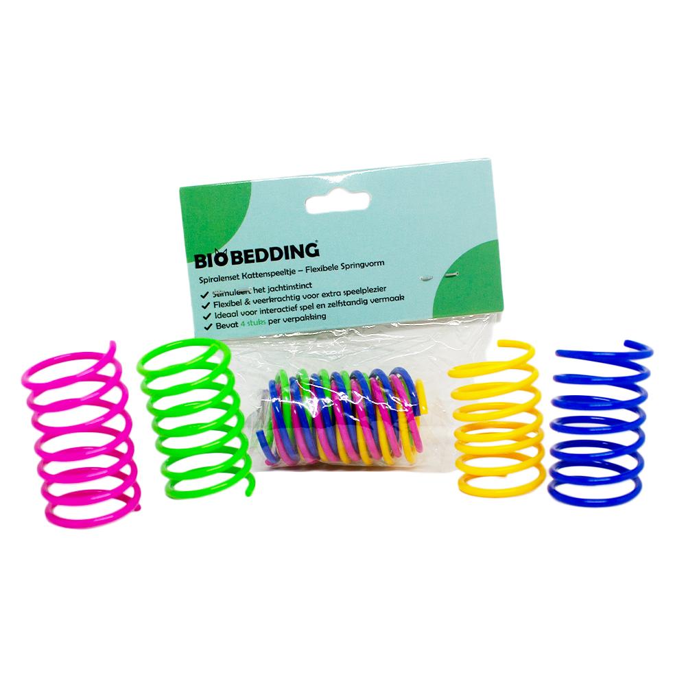 Springveren kattenspeelgoed – ideaal om na te jagen en tegen te tikken