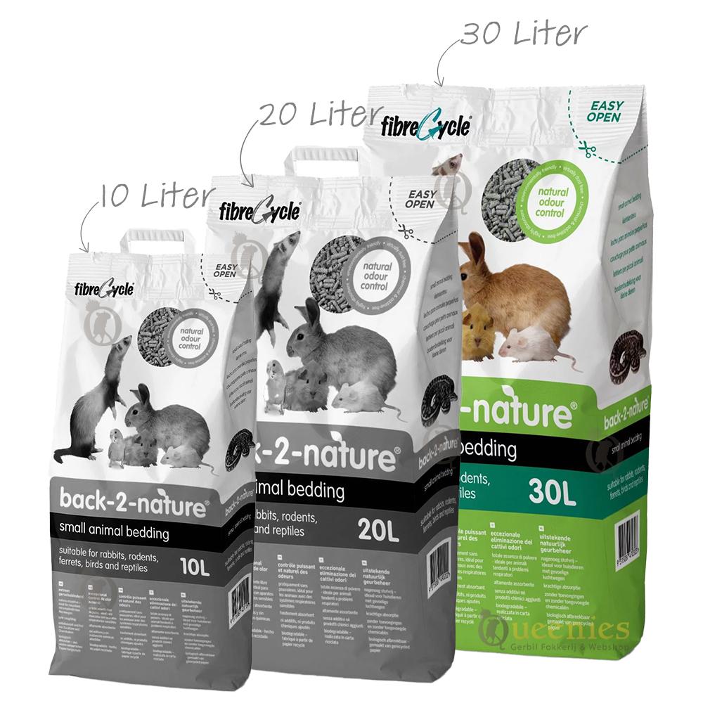 Back-2-Nature Bodembedekking Gerecycled 30 liter 9,5 liter