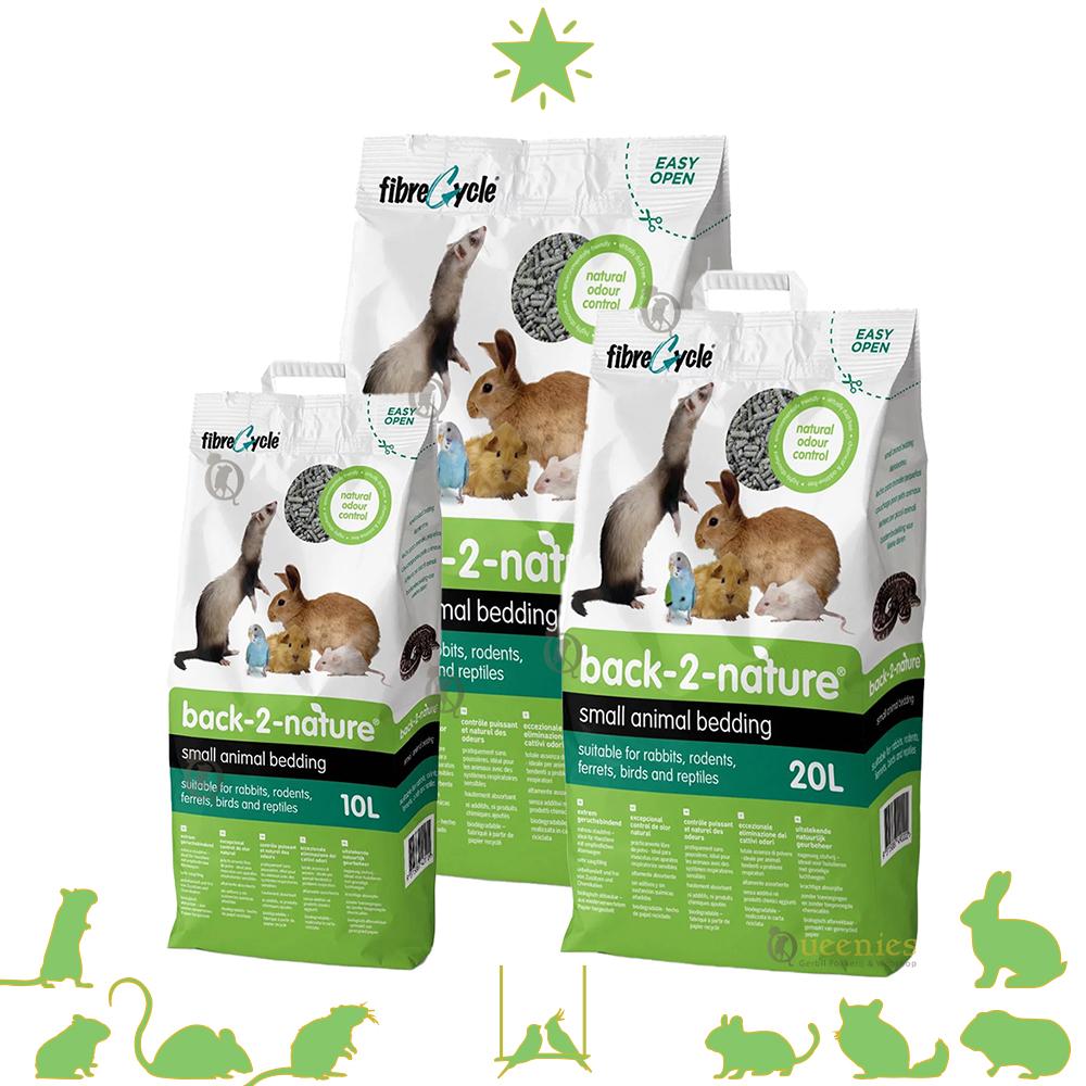 Back 2 Nature - Bodembedekking  voor Knaagdieren, Fretten en Vogels