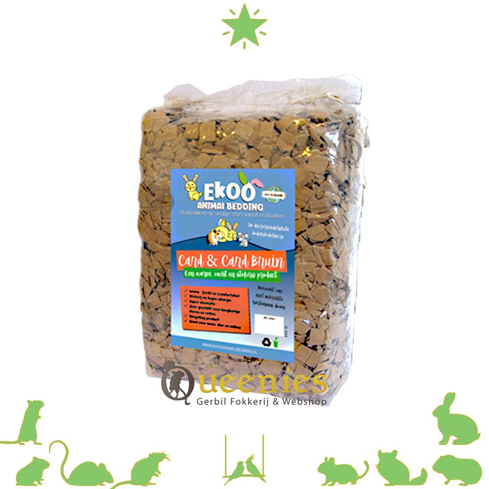 Card & Card Bruin voor konijnen en cavia