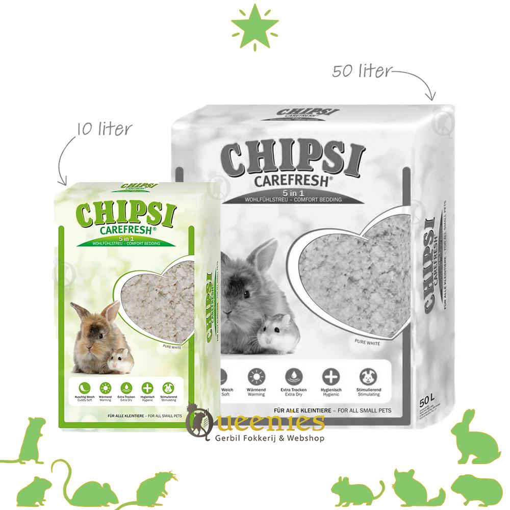 Chipsi Carefresh Ultra wit voor hamsterscaping