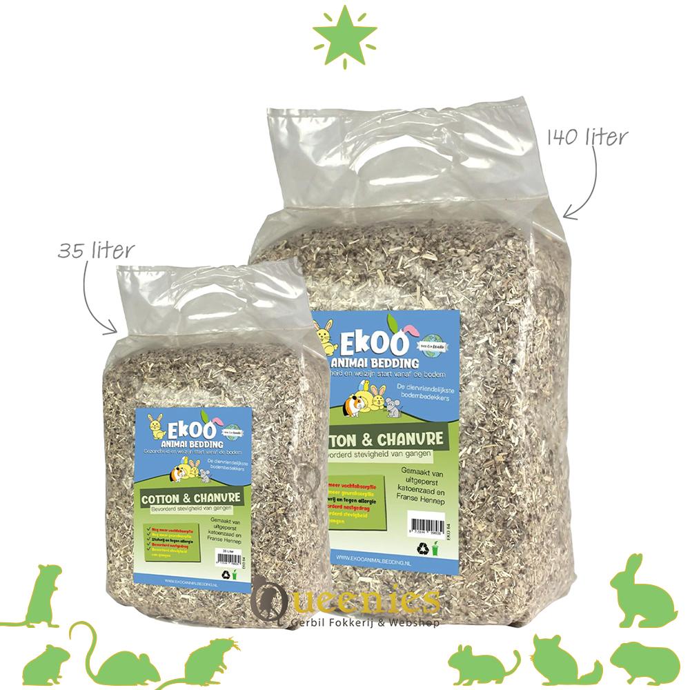 Cotton & Chanvre 35 liter Eko Animal bedding