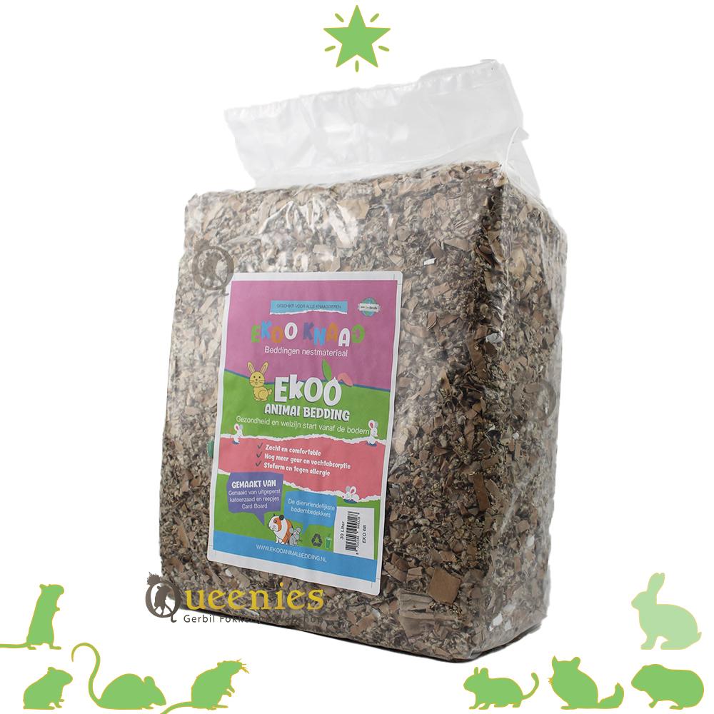 Cotton & Eco-nest bedding bodembedekking voor knaagdieren