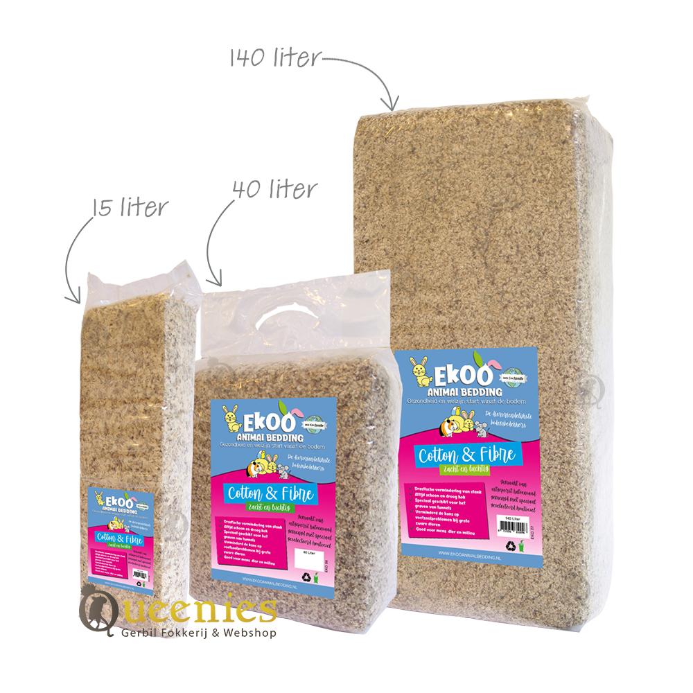 Cotton Fibre 140 liter Ekoo Bodembedekking Cotton & Fibre