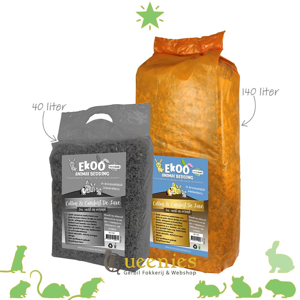 Cotton de luxe groot verpakking - katoen met theezakjes