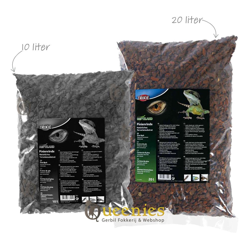 Pijnboomschors terrariumsubstraat