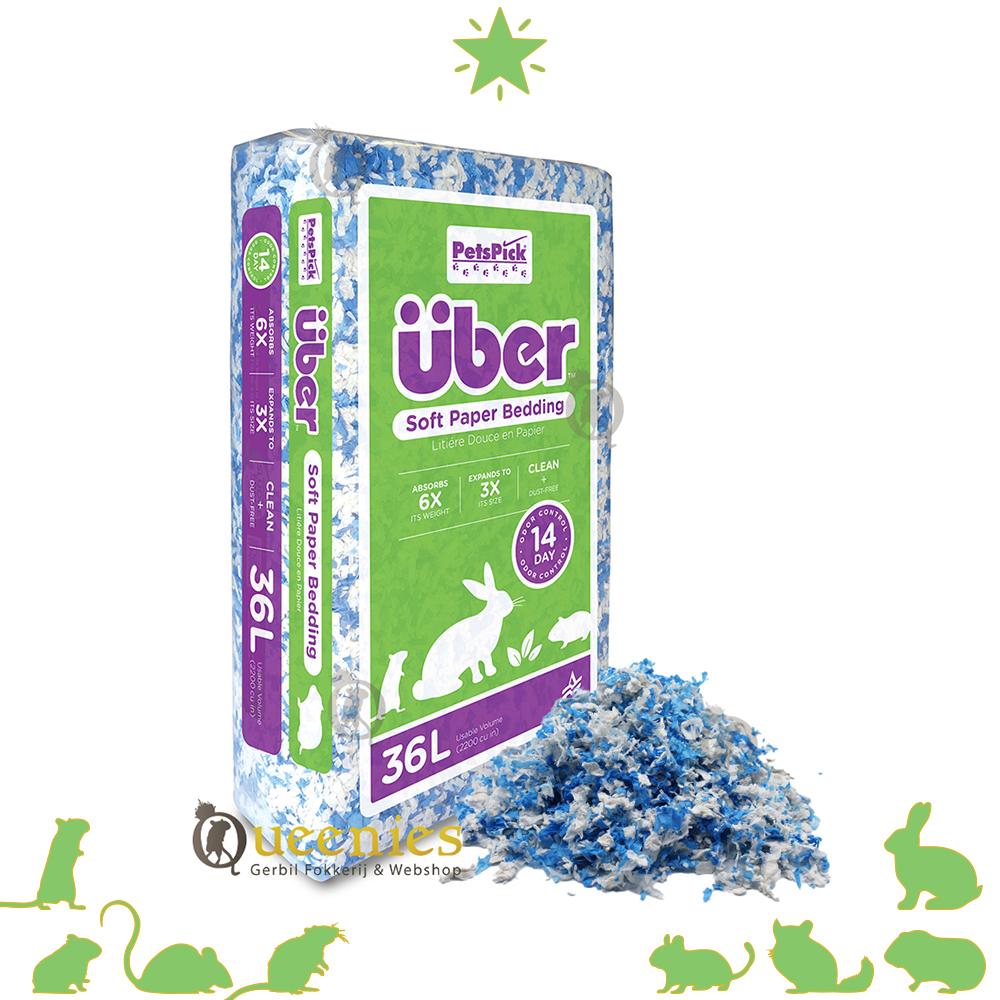 Uber Carefresh blauw wit