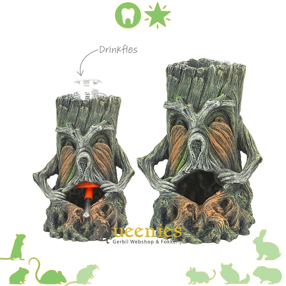 Holle Boomstam voor Knaagdieren