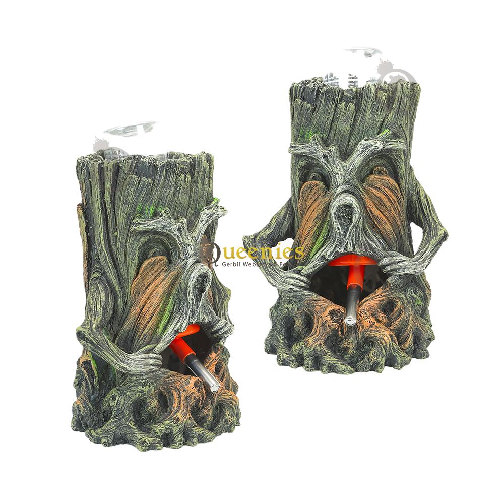 Drinkfleshouder voor Dwerghamster met gezichten van kunsthars