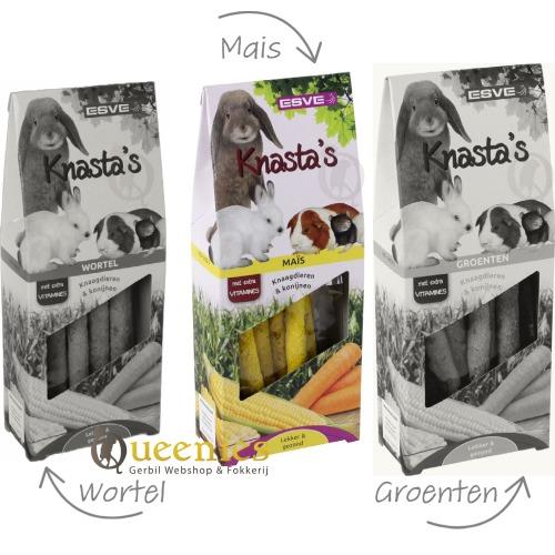 Knasta's ( 3 verschillende smaken )