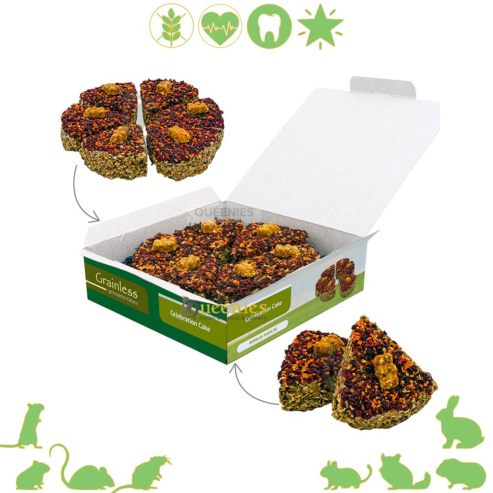 Grainless Feest taart voor Knaagdieren en Konijnen