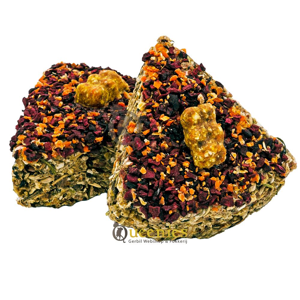 Kanariegras en wortelen cake voor Knaagdieren en Konijnen