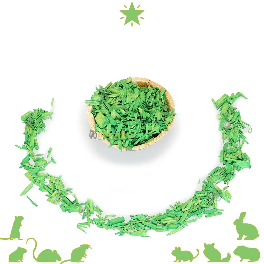 Appel groen Color Wood voor hamsterscaping