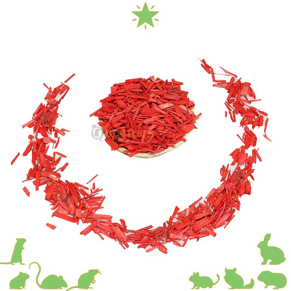 Rode lava voor hamsterscaping