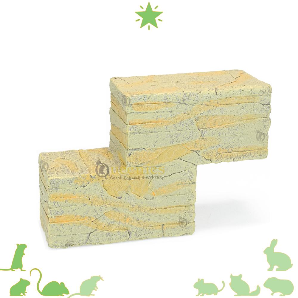 Perfect stapelbaar voor het bouwen van tunnels en verhogingen