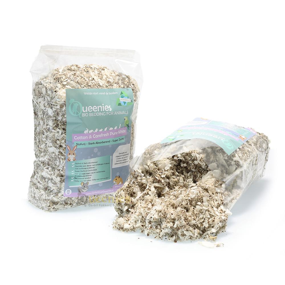 Katoen bodembedekking met Papier bedding voor hamsterscaping
