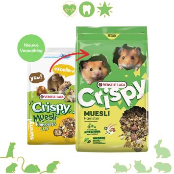Crisply Muesli Hamsters & co 400 g van Versele-Laga