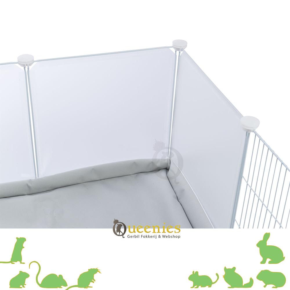 Dicht Metalen uitbreidingspaneel voor Tralie Indoor ren