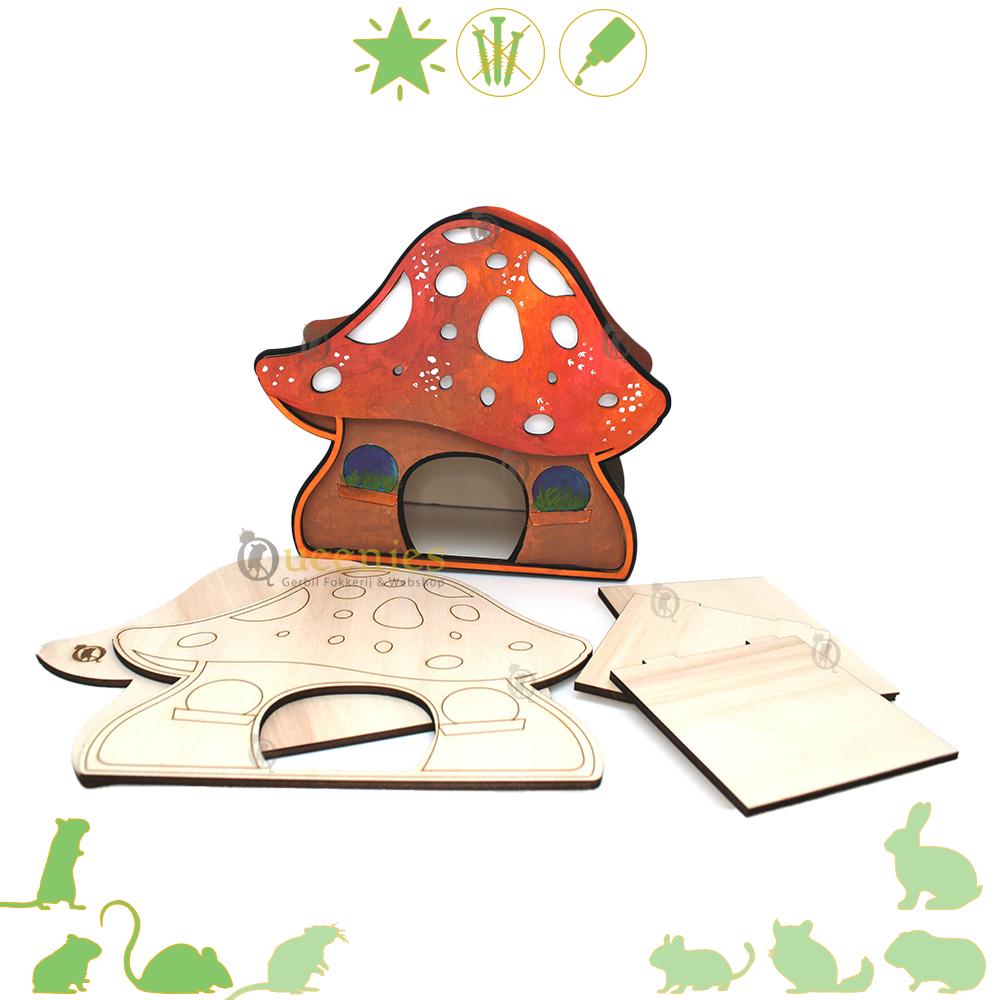 DIY - Paddenstoelen huis