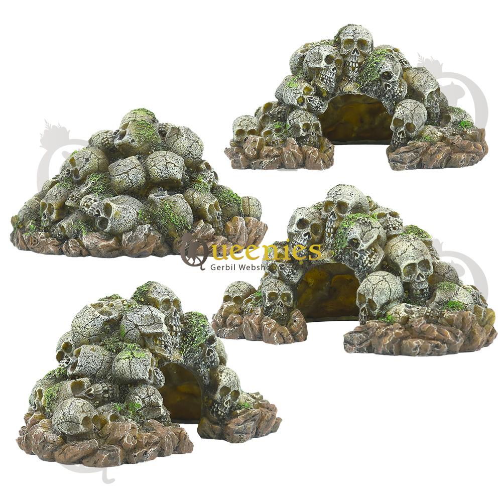 Doodshoofd schuilplaats in Hamsterscaping