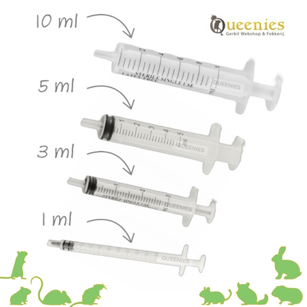Voerspuit voor konijnen doseerspuit voor cavia