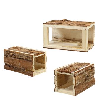 decoratieve houten tunnel 15 cm