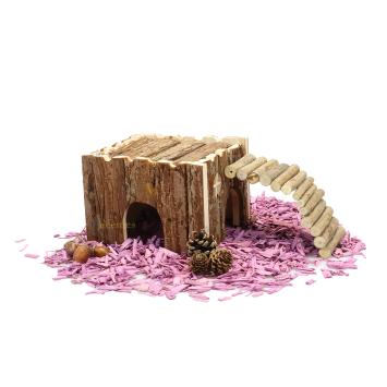 hamsterscape huis van natuurhout