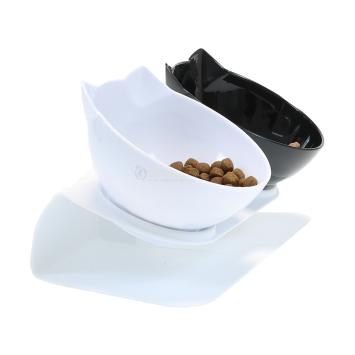 Antislip dubbele kattenbak voor comfortabele eethouding