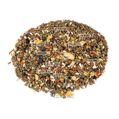 Muizen en dwerghamster voer bestaat voornamelijk uit briks. gezond all in one voer