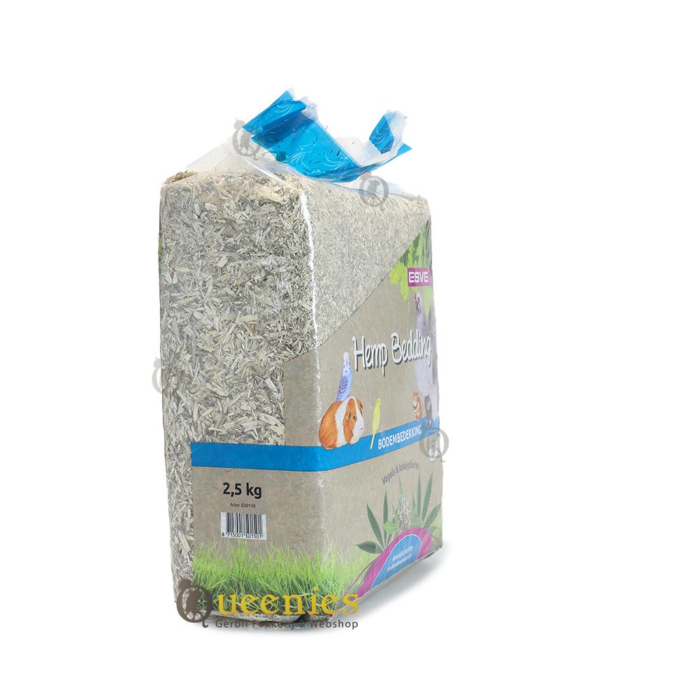 Bodembedekking hennepvezel voor knaagdierstrooisel