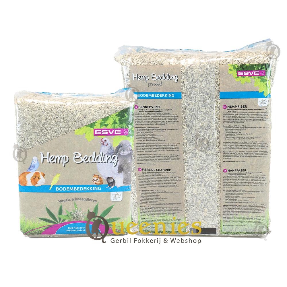 Hennepvezel voor Konijnen en Knaagdieren