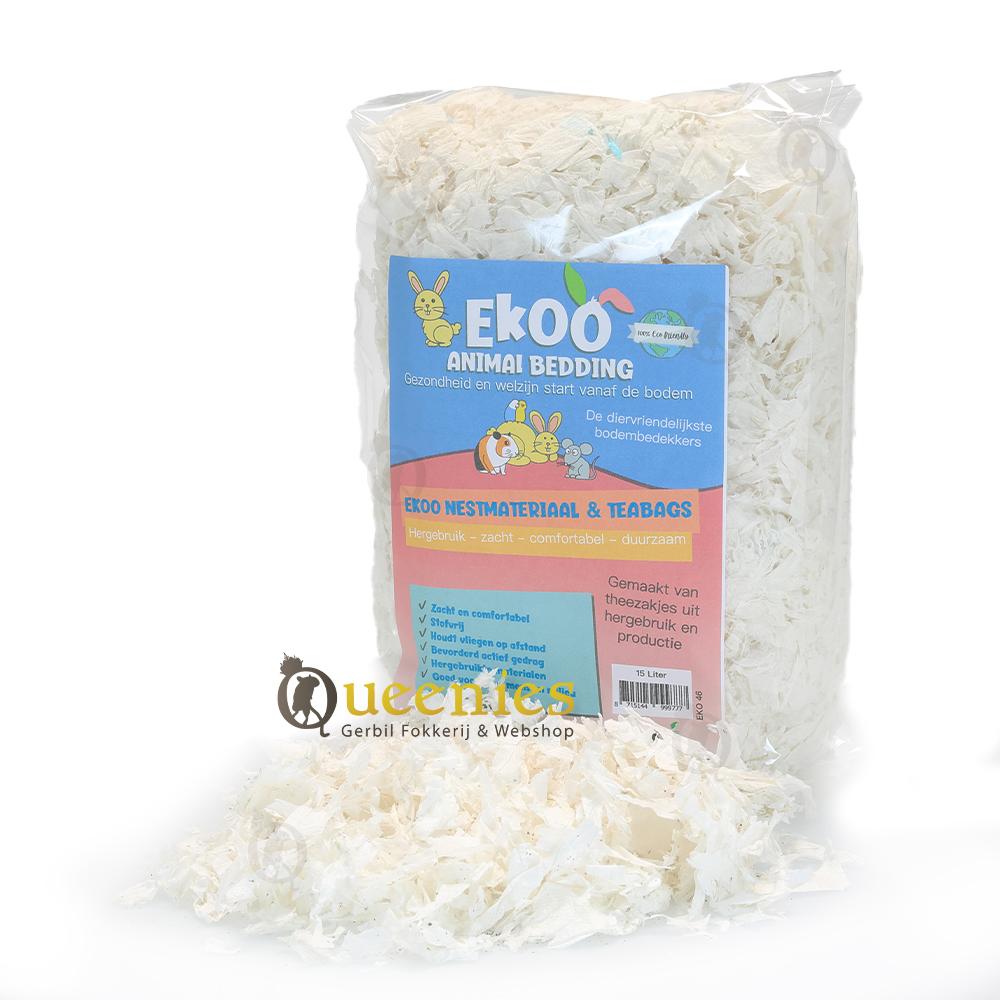 Theezakjes voor Konijnen nestmateriaal