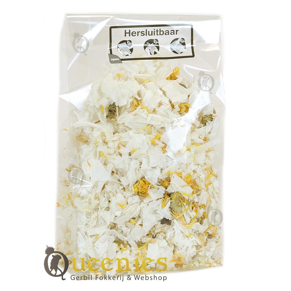 Goudsbloem met Theezakjes