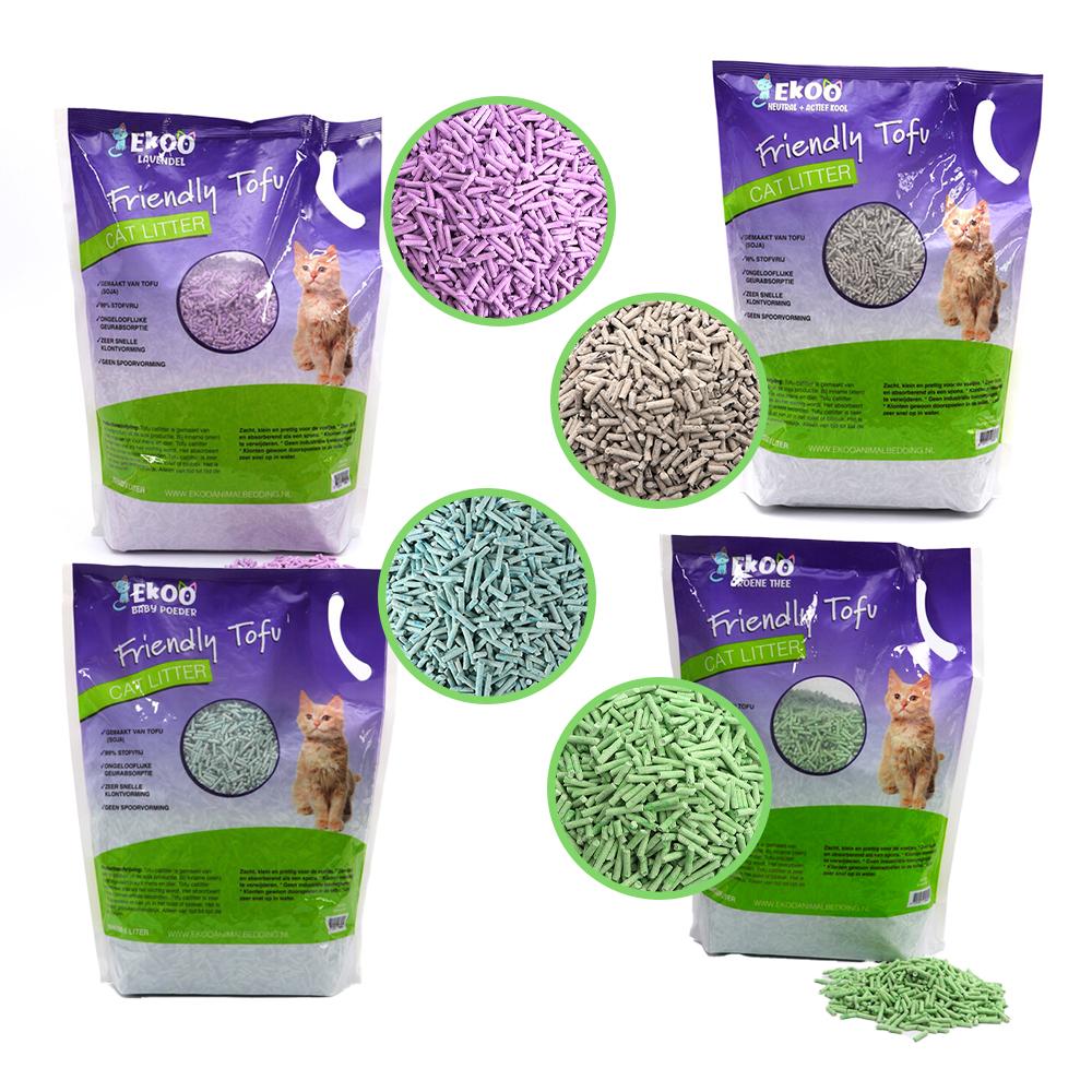 Ekoo Cat Litter - Tofu Kattenbakvulling