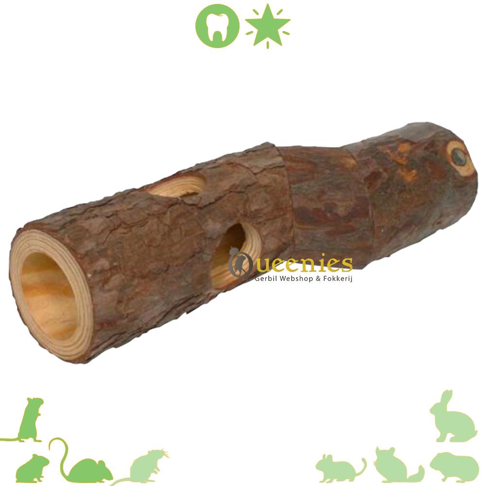 hoektunnel voor gerbils voorkomt hoekgraven