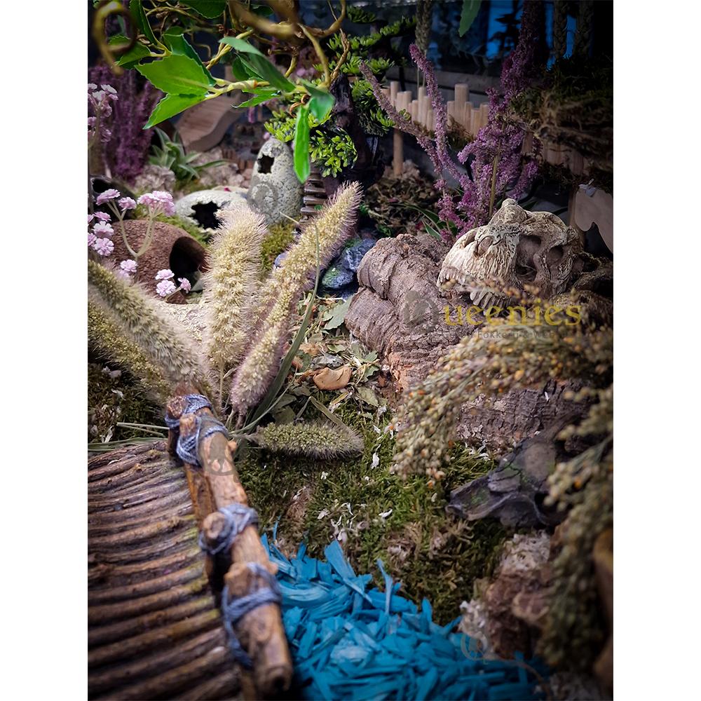 Hamsterscaping met Color Wood